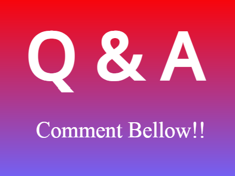 2.5k followers Q&A Questions :D