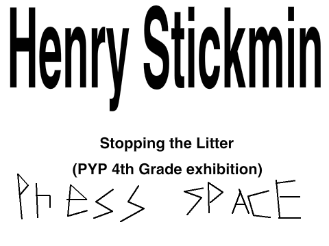 Henry stickmin: stopping the litter