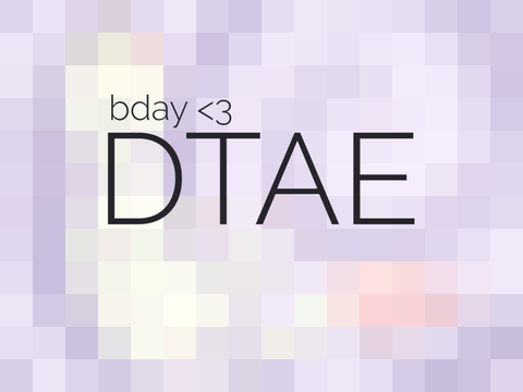 bday w/dtae!