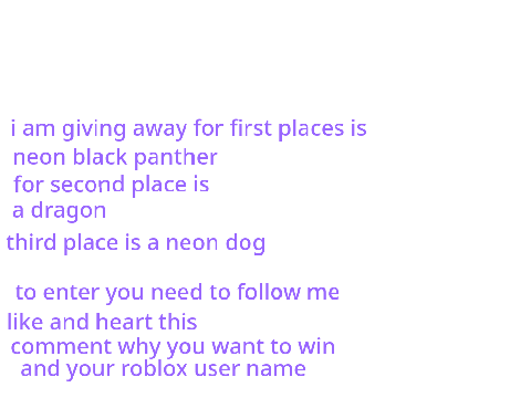 Adopt me giveaway!CLOSED