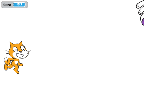 running cat