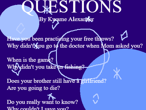 Questions by Kwame Alexander