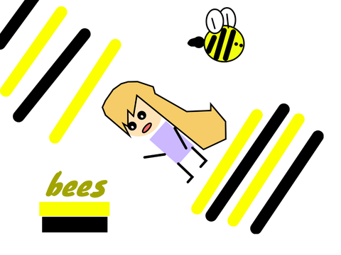 when you see a bee....