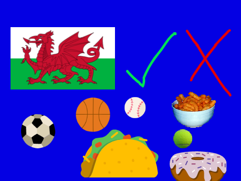 Welsh sports and food