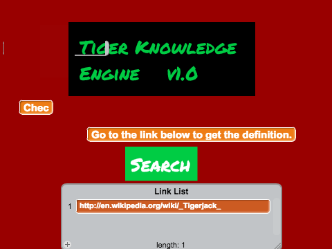 Tiger Knowledge Engine 