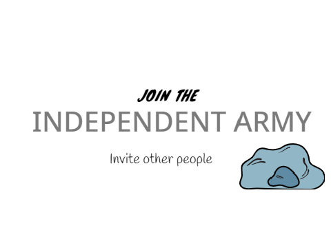 Independent Army | Recruiting members