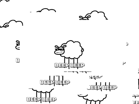 BEEP BEEP WE ARE  SHEEPS!!!
