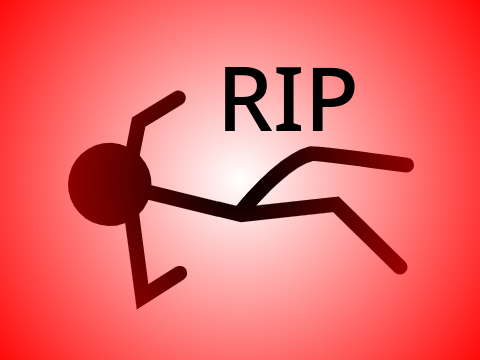 he died to a kick... #Shorts #Animation #Stickman