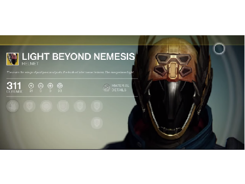 Light Beyond Nemesis Exotic Helmet Review