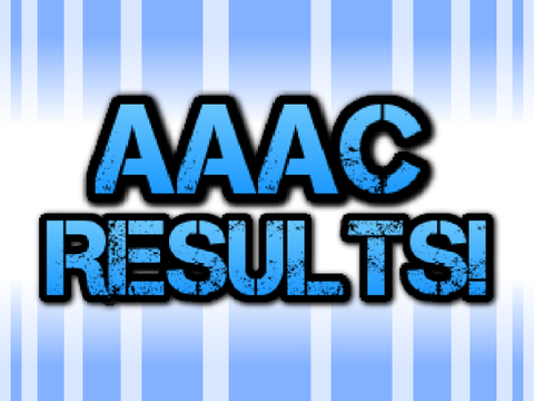 AAAC RESULTS!