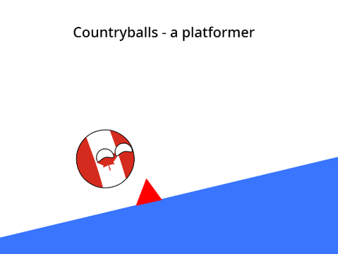Countryballs v2 - a platformer (mobile support)