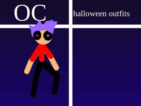 Give me your OC halloween outfits 
