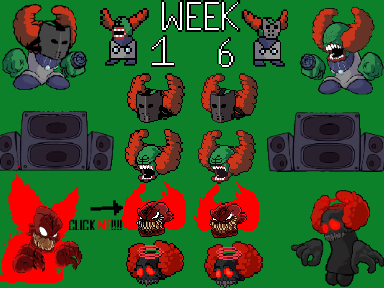 Tricky FNF [MOD] Sprites Showcase + Music
