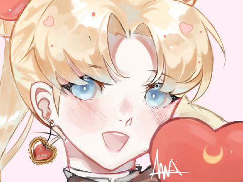 Art - Valentine Usagi