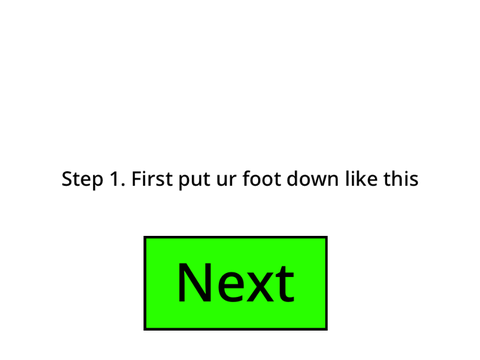 How to dance correctly 