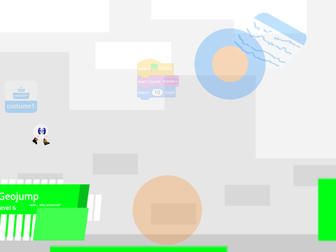 Jumpy Breaks to The Void/ A scrolling platformer