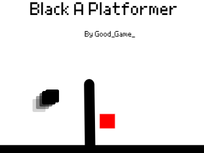 Black A Platformer
