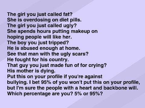 Remix this If your against bullying