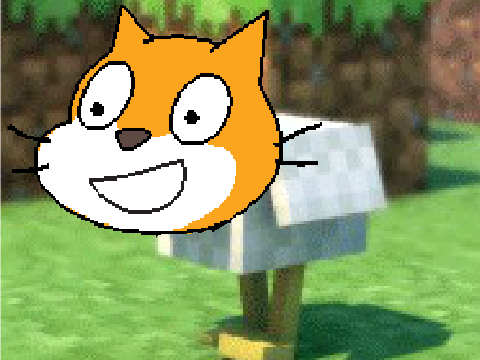 Add your face on a chicken: scratch cat remix