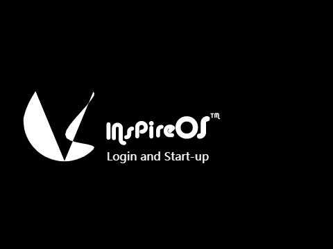 InspireOS™ Login and start-up