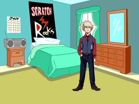 My hero academia Bakugo talking