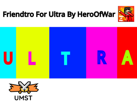 Friendtro For -UltraProgrammer- // Entry // My Third Intro // #All #Animation #Intro