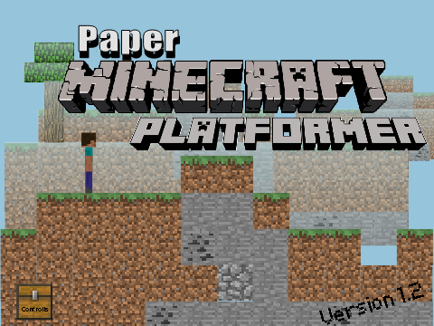 Paper Minecraft Platformer