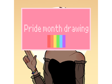 A pride month drawing 