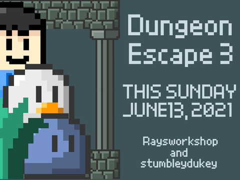 (Teaser) Dungeon Escape 3 Deluxe Coming Out This Sunday #Games