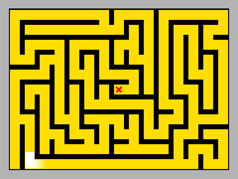 random generated maze