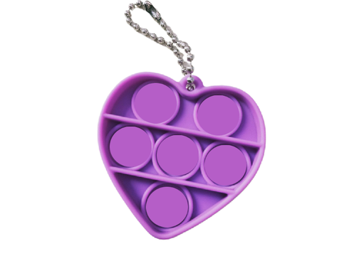 Small heart pop it