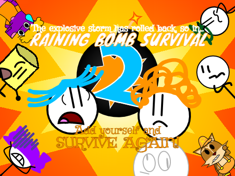 AY in Raining Bomb Survival 2! [ Remix 21 | 30 Players ] remix