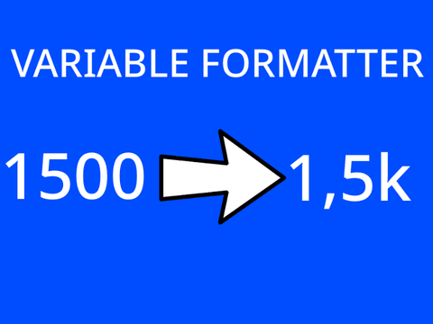 Variable Formatter
