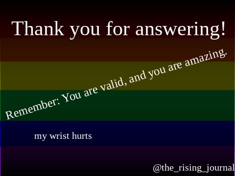 LGBTQ+ 50 Questions! remix