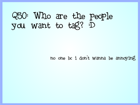 50 Random Questions! remix