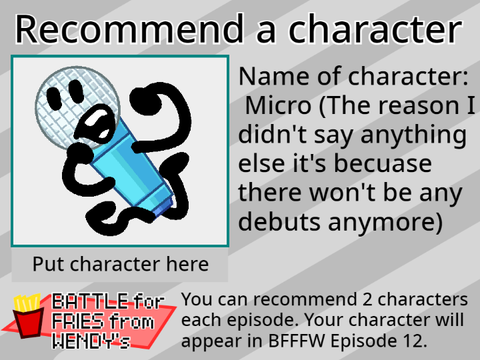 BFFFW: Recommend your character! remix