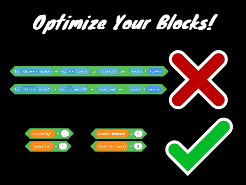 Optimize Your Blocks!