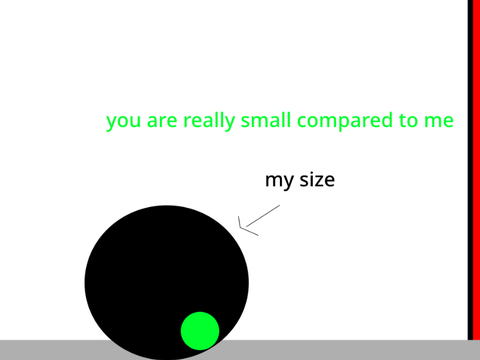 green ball