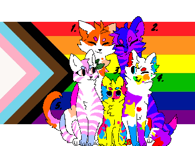 100+ pride cats OTA