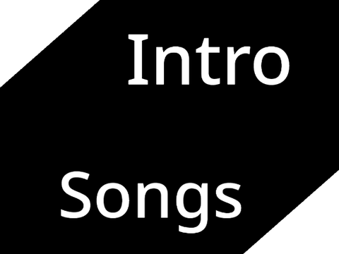 Intro Songs v. 1.0