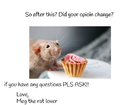 RATS ARE OK!