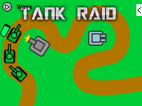 Tank raid- tower defence mobile friendly
