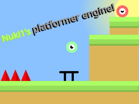Nuki1's platformer engine || an engine #all #games #engine
