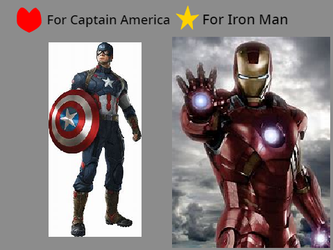 Captain America or Iron Man?