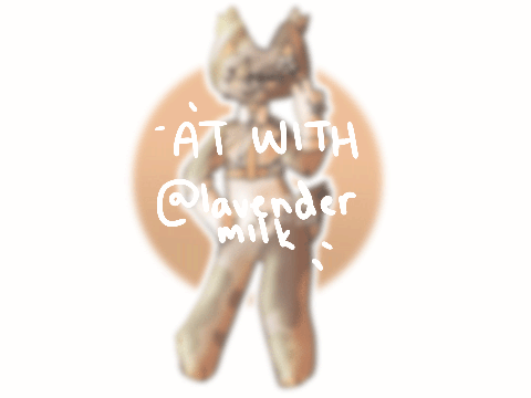 - at with @Lavender_Milk - 