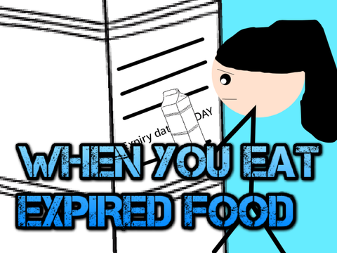 When you eat expired food XD : ANIMATION (ENTRY)