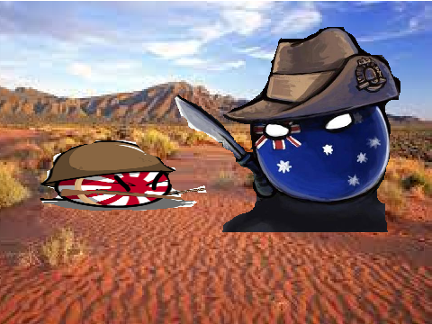 Australia vs 1940s japan