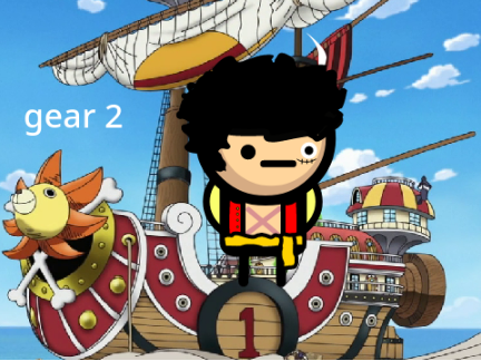I tried to make luffy 