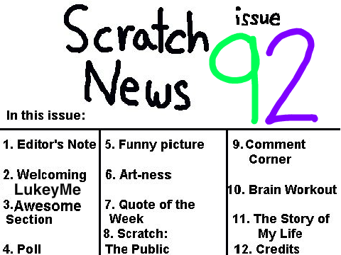 Scratch News Issue 92