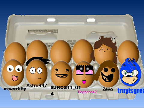 add yourself as an egg